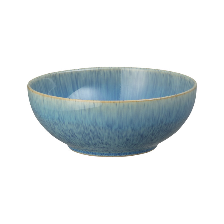 Denby Bright Blue Speckle Cereal Bowl
