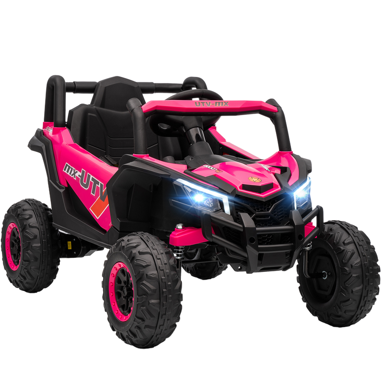 AIYAPLAY Kids Electric Car with Remote Control for Ages 3-5 Years - Pink