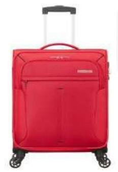 American Tourister 19'' Red Roller Case Cabin Bag P503345