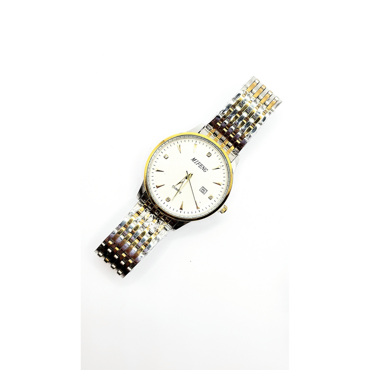 Mens Quartz Movement Link Watch