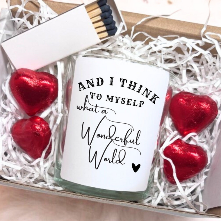 What A Wonderful World Candle Gift Set
