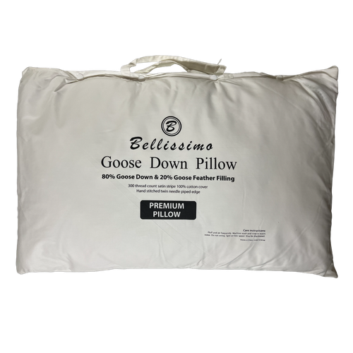 Hungarian White Goose Down Pillow