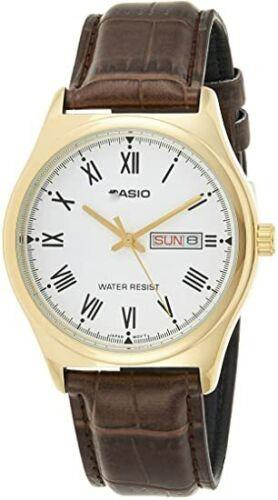 Casio Men's Japanese Quartz Movement Watch 38 mm MTP-V006GL-7BUDF