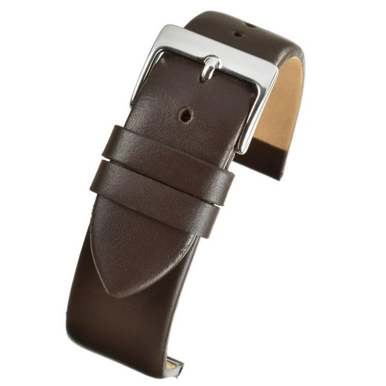 Brown Calf Leather Watch Strap 10mm