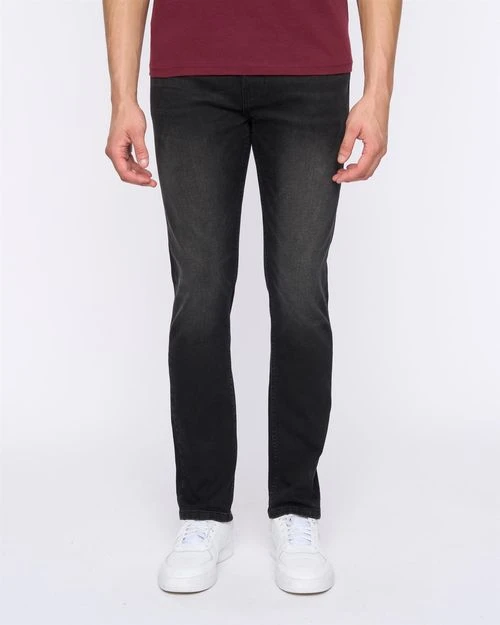 Overburg Slimmer Fit Jeans Black - W30 L32