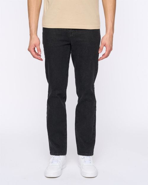 Hydras Straight Leg Jeans Black - W36 L30