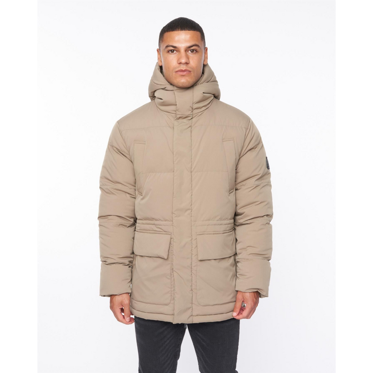 Fletchley Puffer Jacket Beige - L