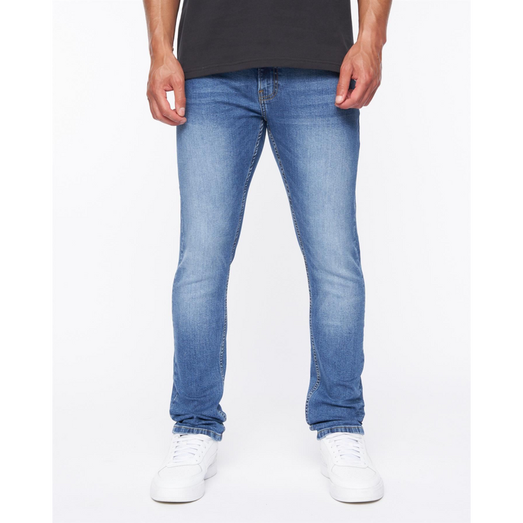 Doves Slim Fit Jeans Mid Wash - W38 L32