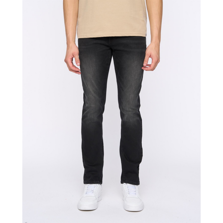 Maylead Slim Fit Jeans Black - W40 L30