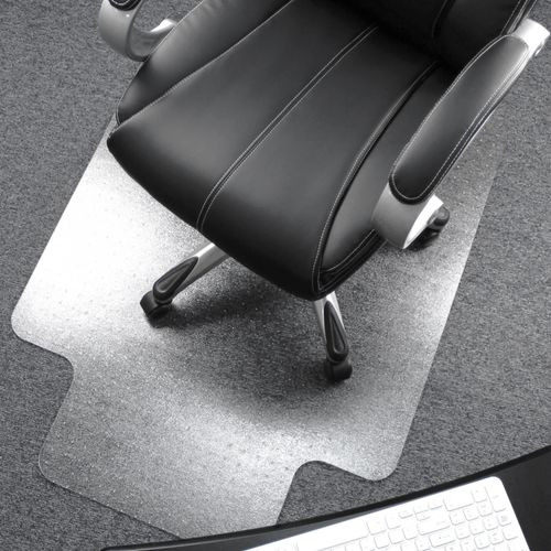 Ultimat® Polycarbonate Lipped Chair Mat for Carpets up to 12mm - 89 x 119cm