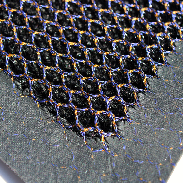 Doortex® Meshmat Entrance Mat - 80 x 120cm / Metallic Blue /Orange