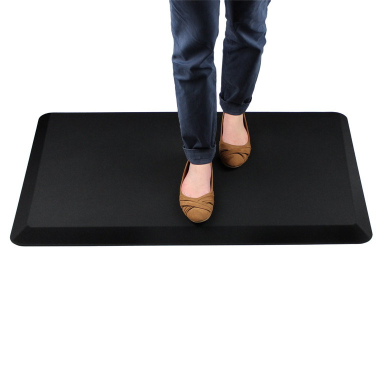 Floortex® Black Standing Comfort Mat - 40 x 60cm