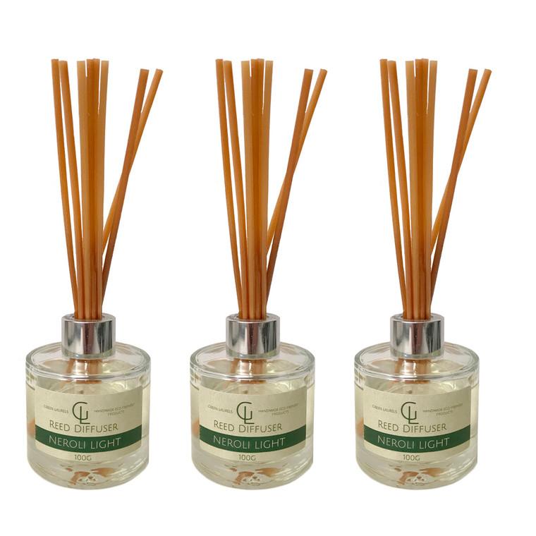 Reed Diffuser Oil Based 100ml - Neroli Light Pack of 3