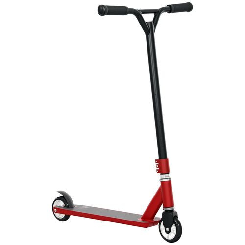 HOMCOM Stunt Scooter Entry Level Tricks Scooter for 14+ Beginners - Purple