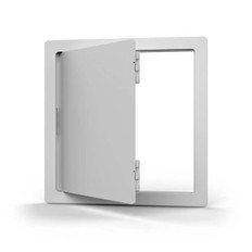 4" x 6" Flush Non-Rated Plastic Access Door - provides easy access to walls and ceilings - Acudor