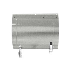 .6" x .4" Duct Door for Round Ducts with 5" Diameter - provides convenient, economical access to round ducts - Acudor