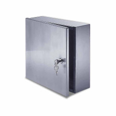 12" x 12" x 6"Surface Mounted Valve Box - Stainless Steel - for easy, convenient access to all types of valves and controls