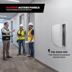 How Contractors Meet UL and ULC Fire-Rated Access Door Requirements without Rework