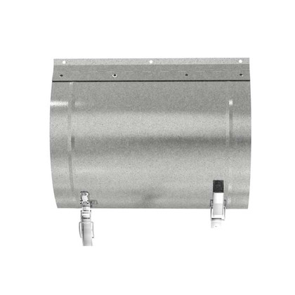 13" x 10" Duct Door for Round Ducts with 12" Diameter - gives convenient, economical access to round ducts - Acudor