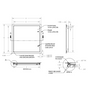 24" X 36" Anti Ligature Access Door - Acudor - used in prisons, correctional facilities, psychiatric hospitals, etc - Acudor