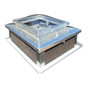 36” x 36” Galvanized Domed Roof Hatch - Sturdy Build, Weather-Sealed, and with Several Dome Options - Acudor