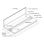 48" x 72" Galvanized UL Listed Smoke Vent - Double Leaf - an economical solution for fire ventilation - Acudor