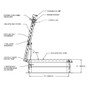 30" x 36" Galvanized Steel Smoke Vent - release heat, smoke and noxious gases during a fire - Acudor