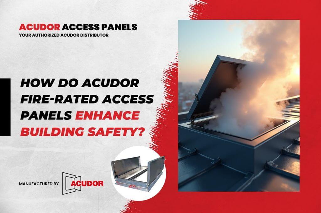 How Do Acudor Fire-Rated Access Panels Enhance Building Safety?