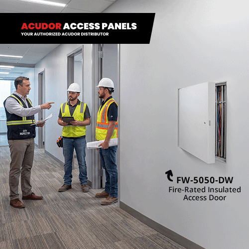 How Contractors Meet UL and ULC Fire-Rated Access Door Requirements without Rework