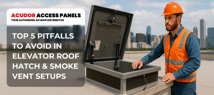 Top 5 Pitfalls To Avoid in Elevator Roof Hatch & Smoke Vent Setups