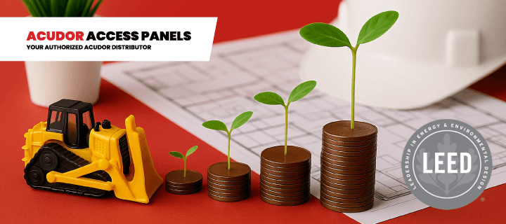 What Are the Best Insulated Access Panels for Energy Efficiency & LEED Points in Commercial Projects?