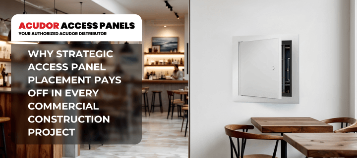 Why Strategic Access Panel Placement Pays Off in Every Commercial Construction Project