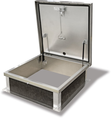 haco Ladder Roof Hatch - Galvanized 36