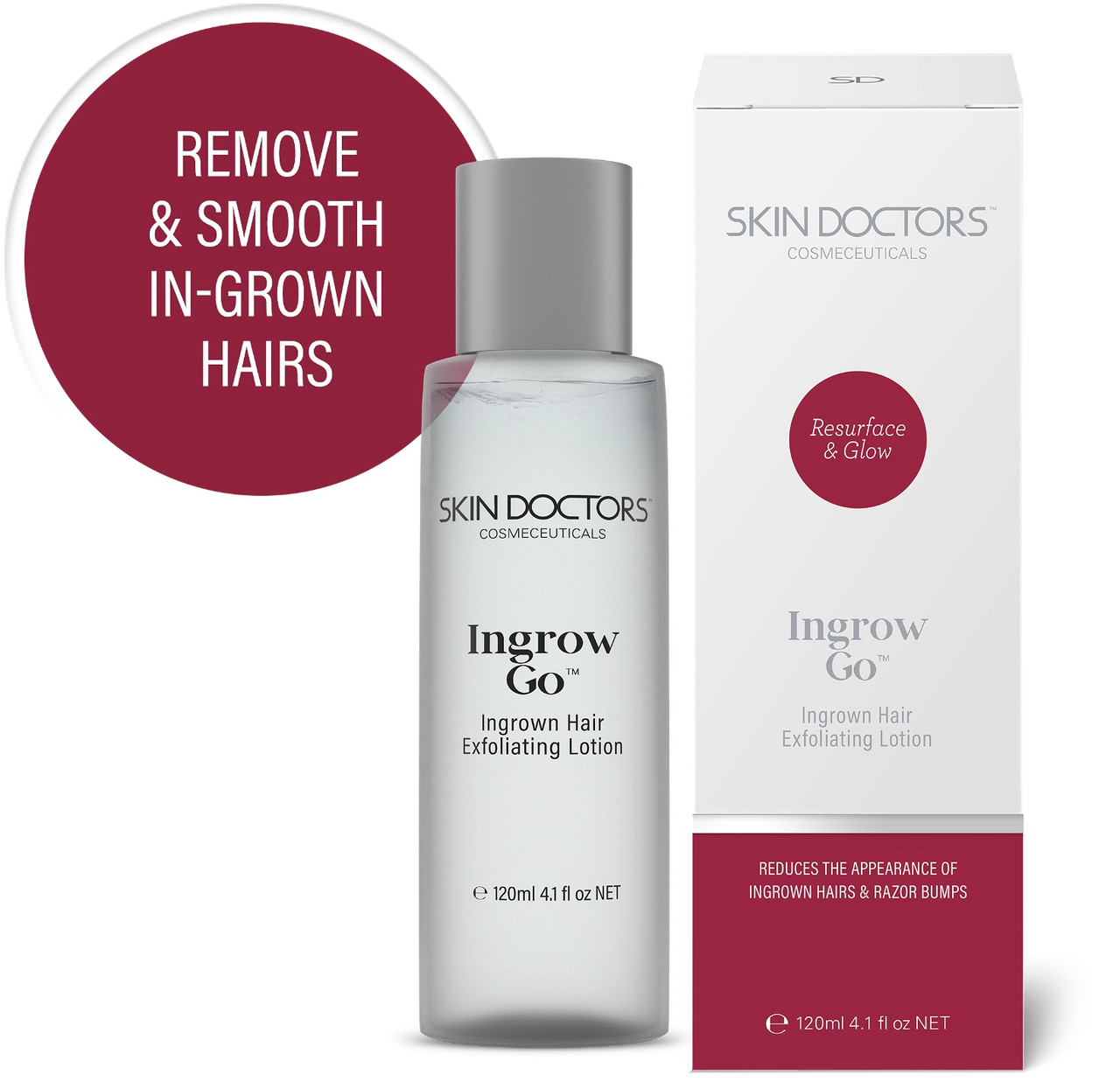 Ingrow Hair Lotion - Skin Doctors - Ingrow Go - Cosmetic products