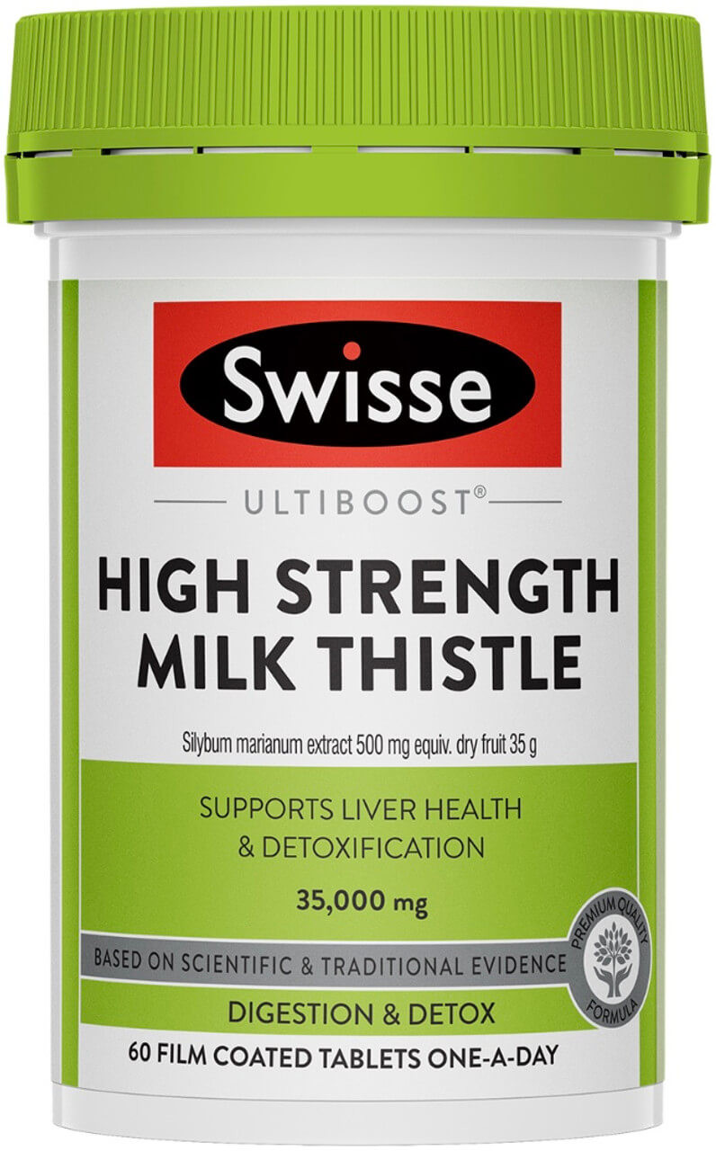 Swisse Milk Thistle 35000mg 60 Tablets