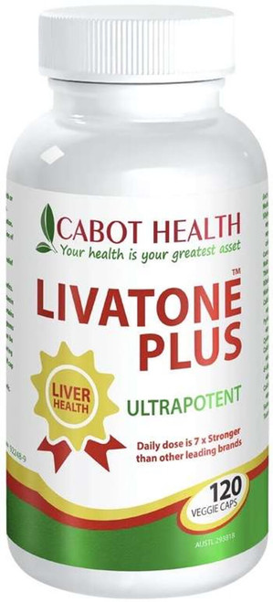 Dr Sandra Cabot Livatone Plus 120 Caps with St Mary's Thistle, Turmeric, Taurine & Selenium for liver & gallbladder health