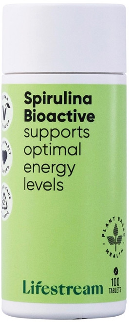 Lifestream Spirulina Bioactive 100 Tabs