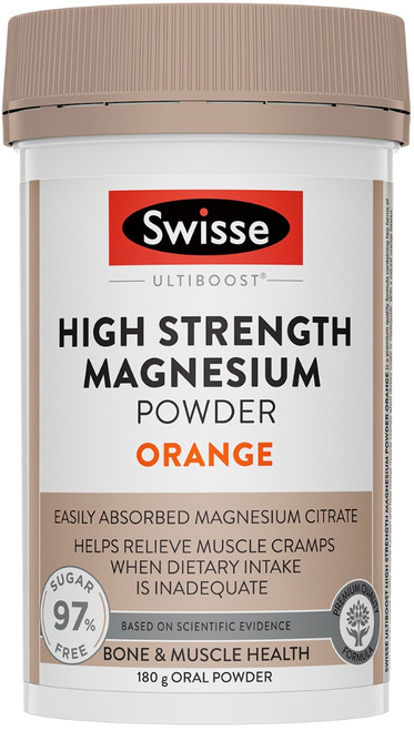 Swisse UltiBoost High Strength Magnesium Powder High Strength Orange 180g
