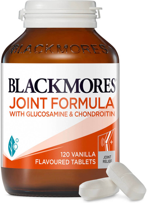 Blackmores Joint Formula with Glucosamine and Chondroitin 120 Caps to support joint cartilage, mobility and flexibility and relieve joint pain