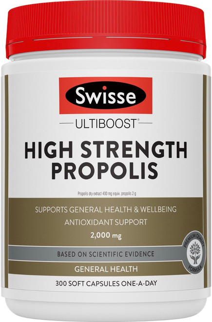 Swisse Ultiboost High Strength Propolis 2000mg 300 tabs