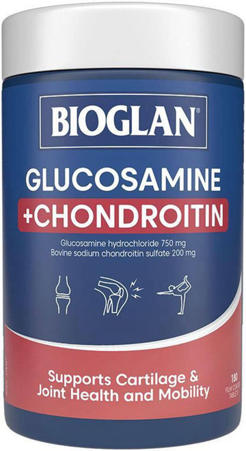 Bioglan Glucosamine 1500mg 200 Tabs x 3 Pack = 600 Tabs