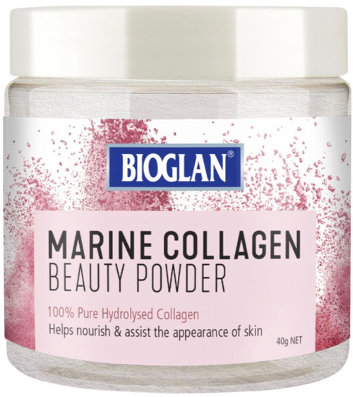 Bioglan Marine Collagen Beauty Powder 40g x 3 Pack