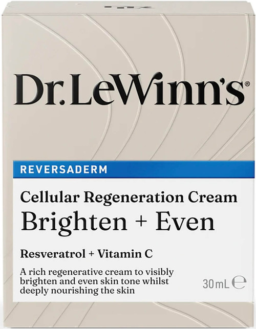 Dr. LeWinn’s Reversaderm Cellular Regeneration Cream 30ml to improve uneven skin tone, reduce pigmentation and discolouration, and minimise lines and wrinkles