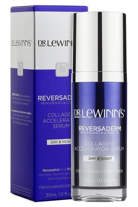 Dr. LeWinn's Reversaderm Renourishes & Corrects Collagen Accelerator Day & Night Serum 30ml