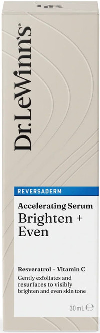 Dr. LeWinn’s Reversaderm Accelerating Serum 30ml to improve skin texture, refine pores, brighten uneven skin tone and reduce the appearance of fine lines