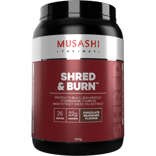 Shred and Burn Protein Chocolate 900g Musashi