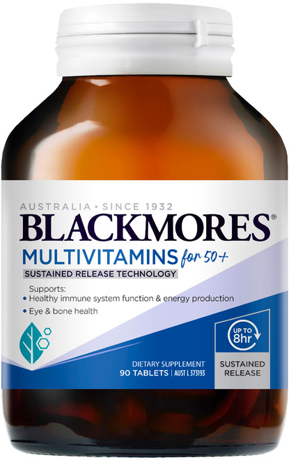 Blackmores Multivitamins for 50+ 90 caps