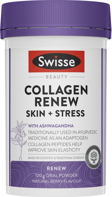 Swisse Beauty Collagen Renew Skin + Stress 120g 