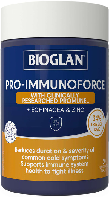 Bioglan Pro-Immunoforce 60 Tabs x 3 Pack