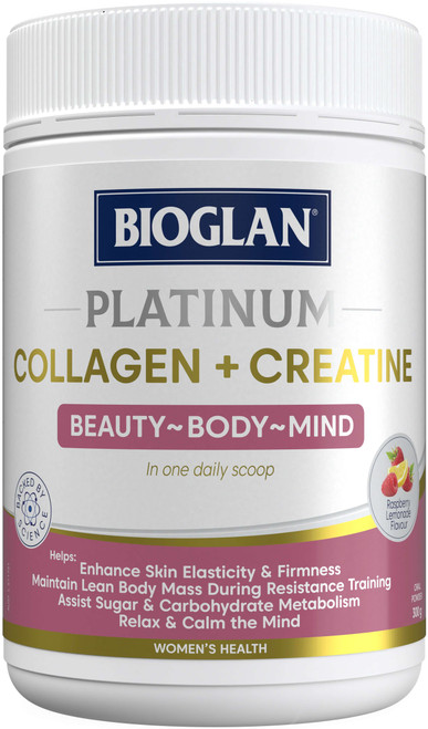 Bioglan Platinum Collagen + Creatine 300g x 3 Pack